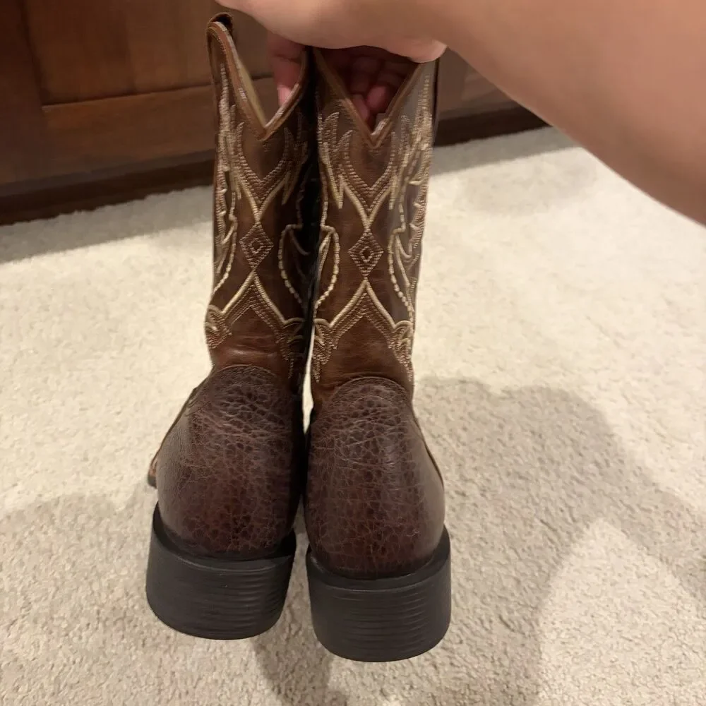 EUC Cody James Men Xero Gravity Unit Western Performance Boot Brown Size 11.5
